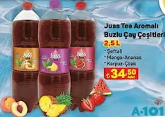 JUSS TEA AROMALI BUZLU ÇAY ÇEŞİTLERİ 2.5 L